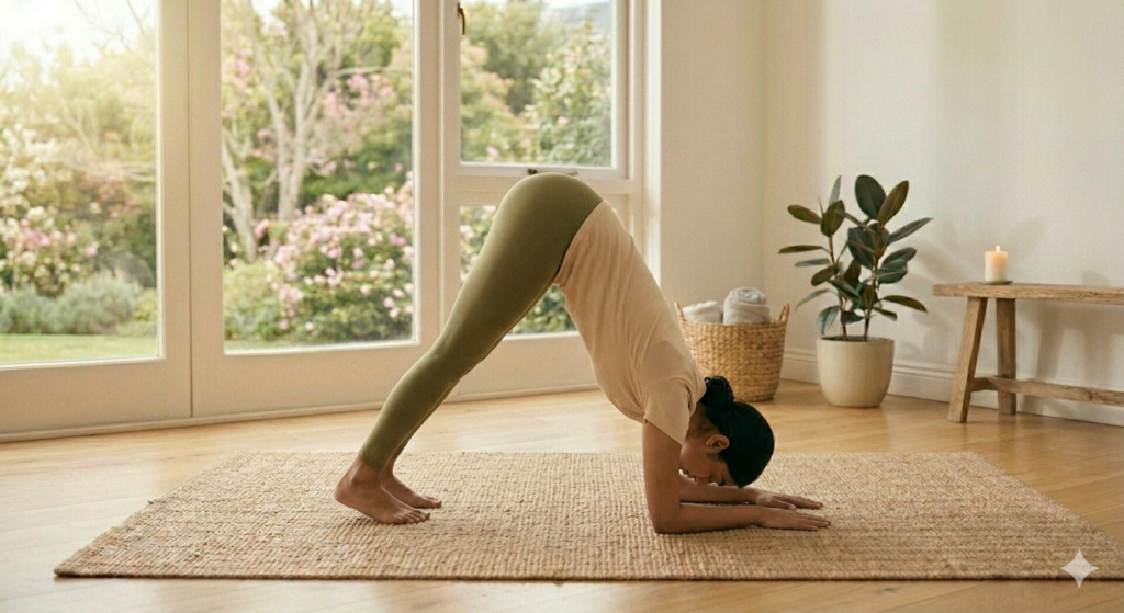 Dolphin Yoga Pose for Asthma
