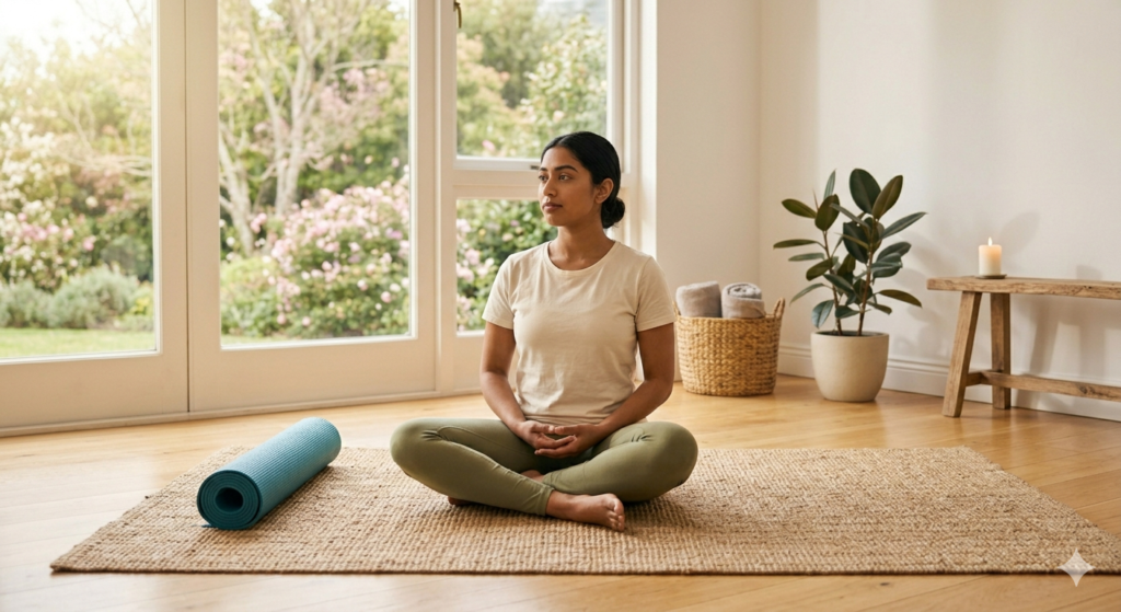 Easy Yoga Pose for Asthma