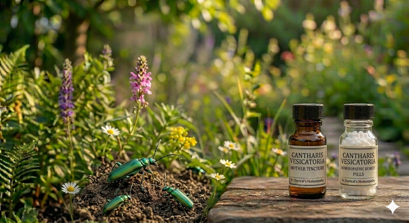 Cantharis Vesicatoria Homoeopathy Medicine