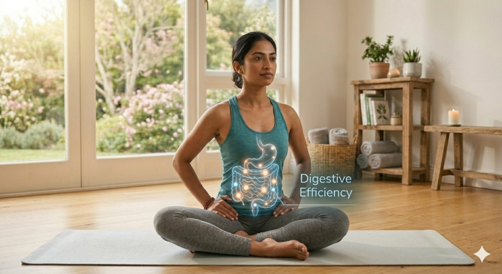 Digestive Efficiency Surya Namaskar