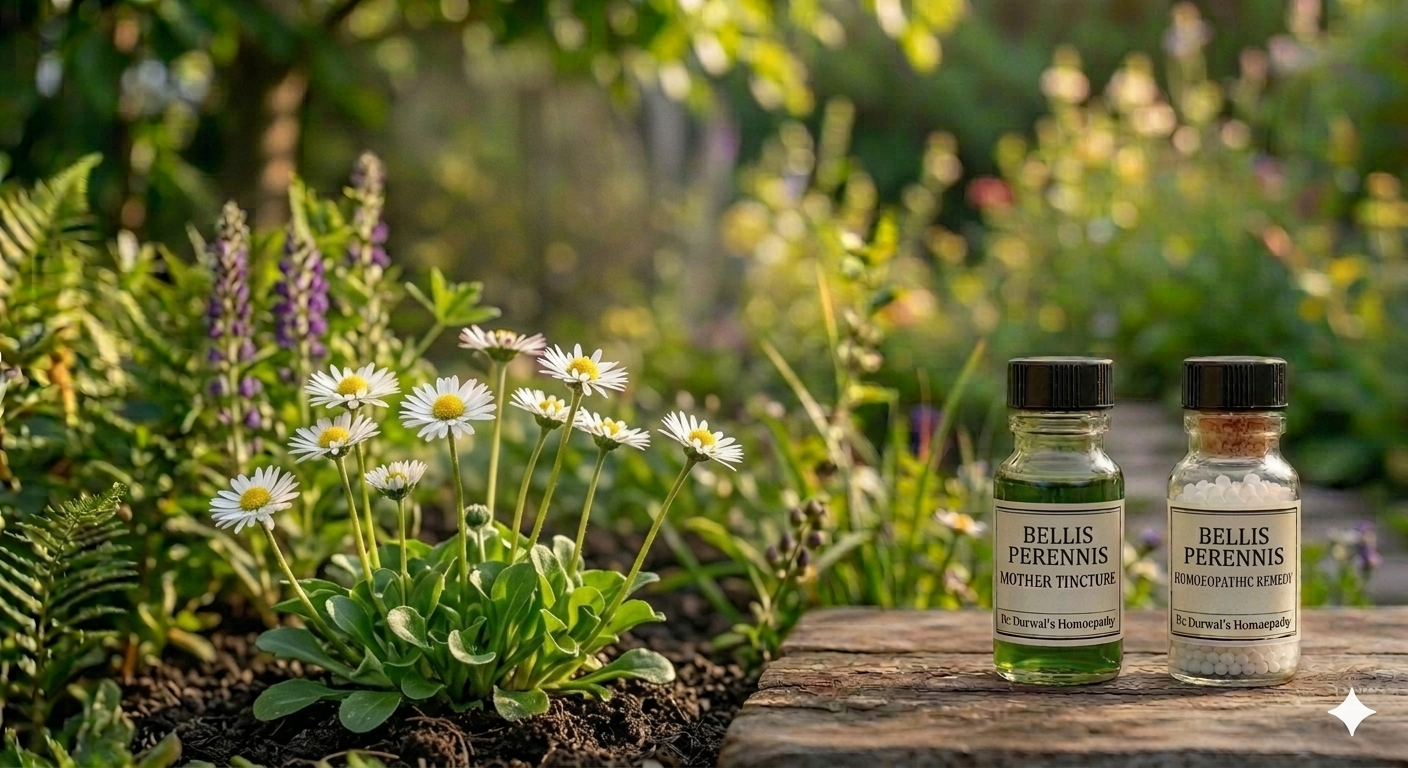 Bellis Perennis Homoeopathy Medicine