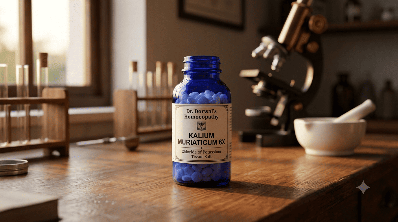 Kalium Muriaticum homoeopathy Medicine