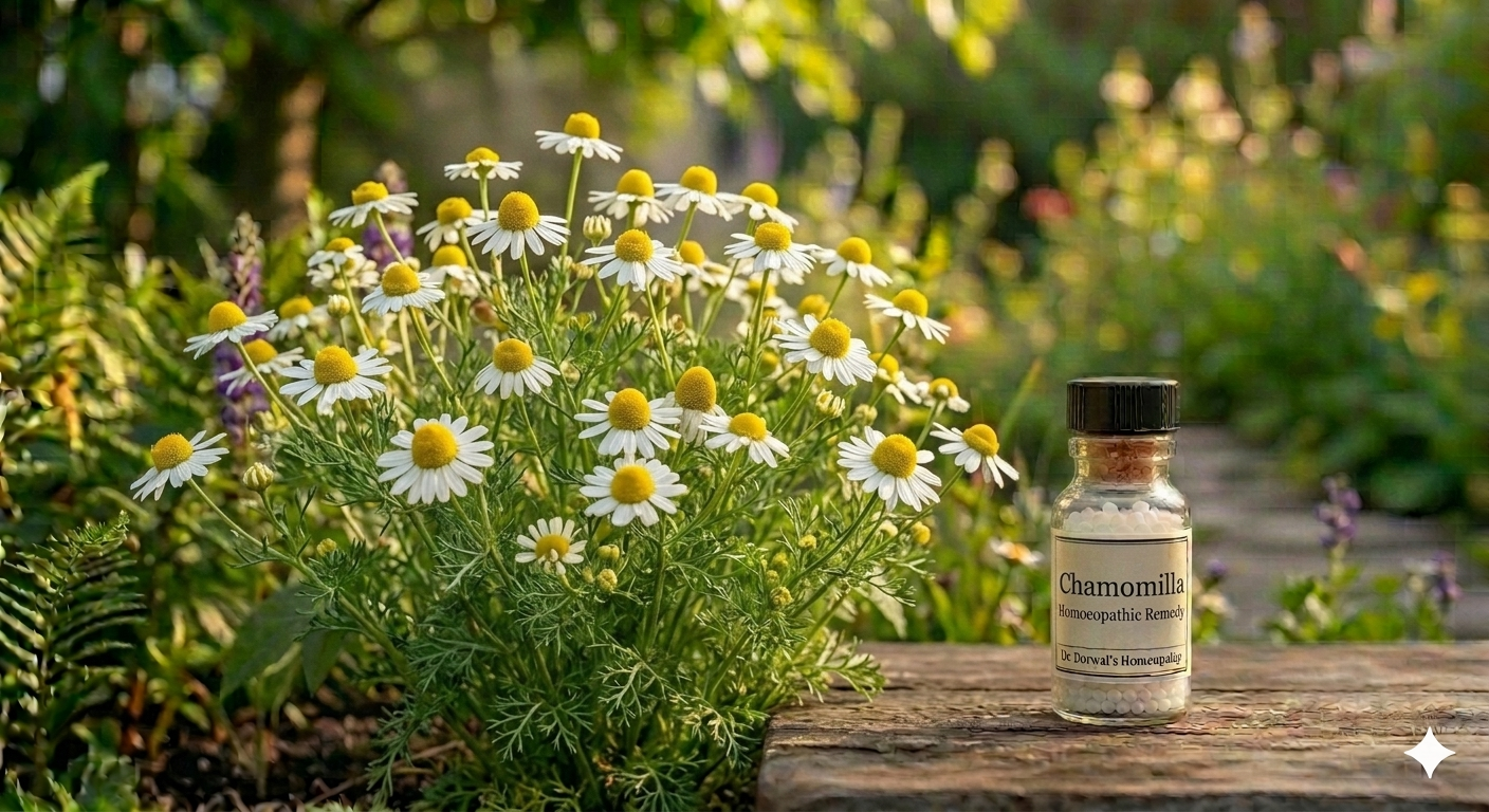 Chamomilla Homoeopathy Medicine