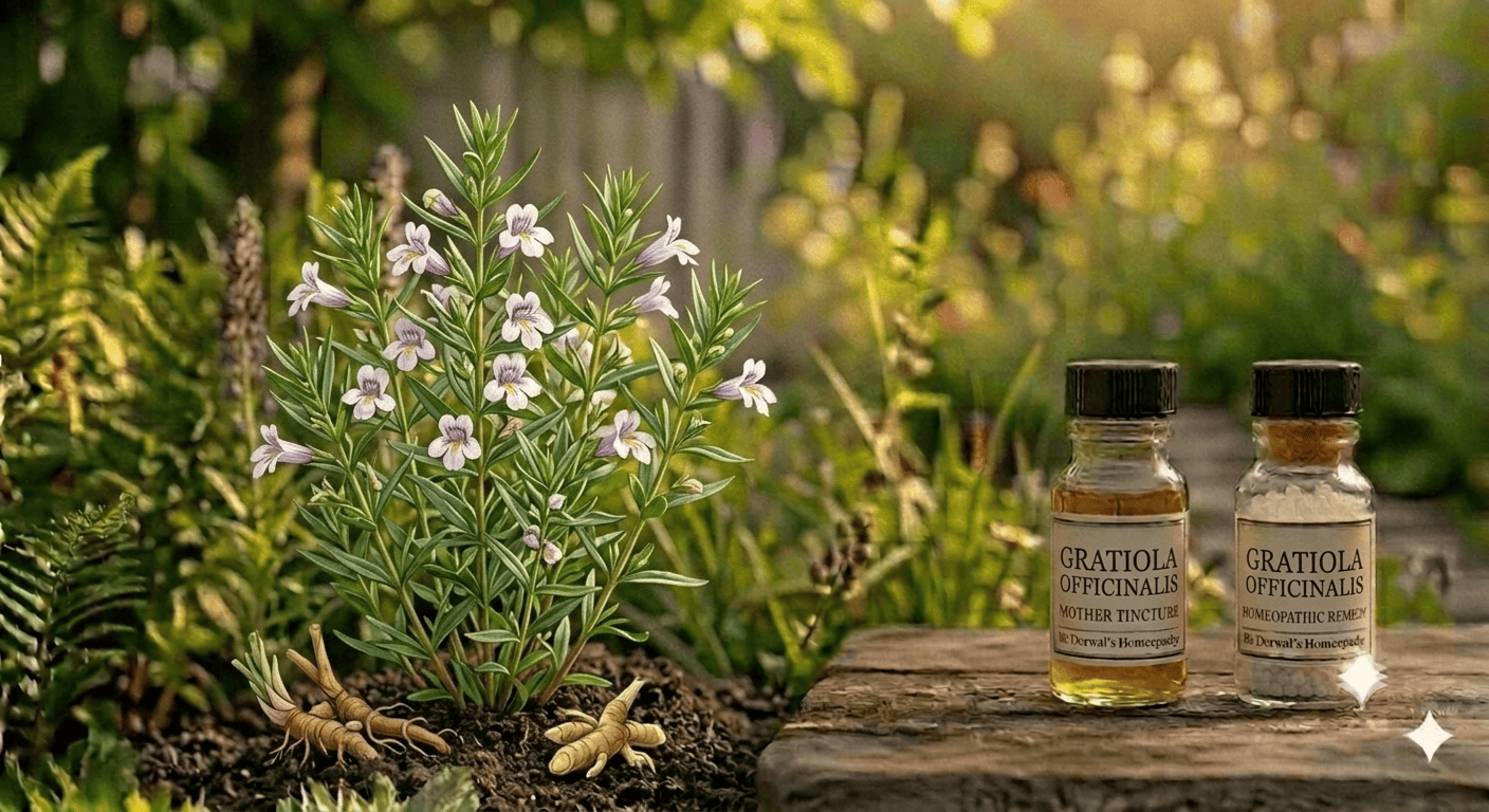 Gratiola officinalis Homoeopathy Medicines
