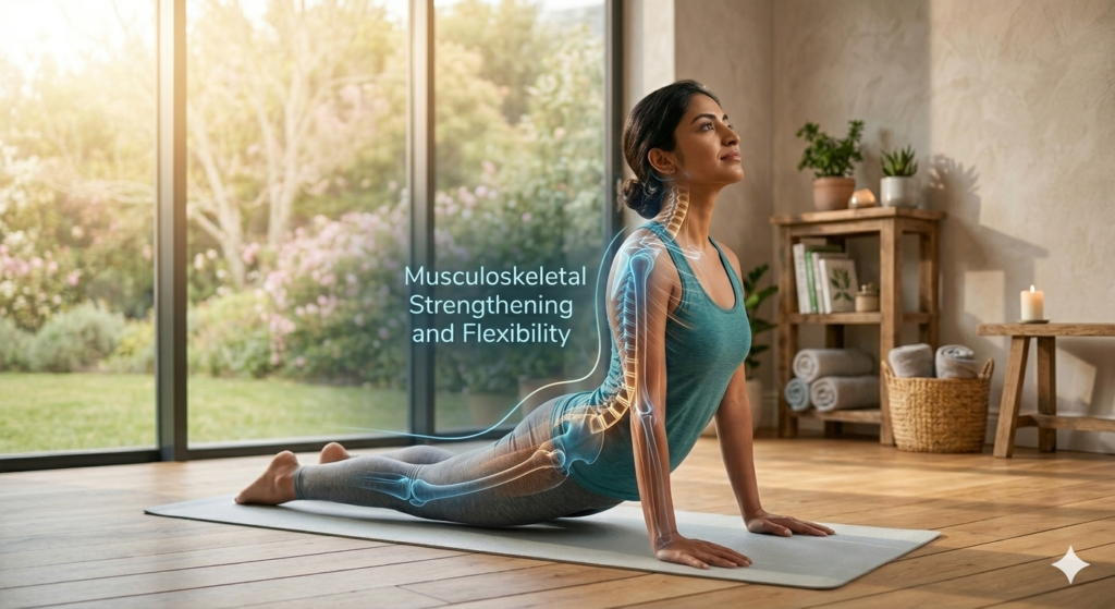 Musculoskeletal Strengthening and Flexibility Surya namaskar