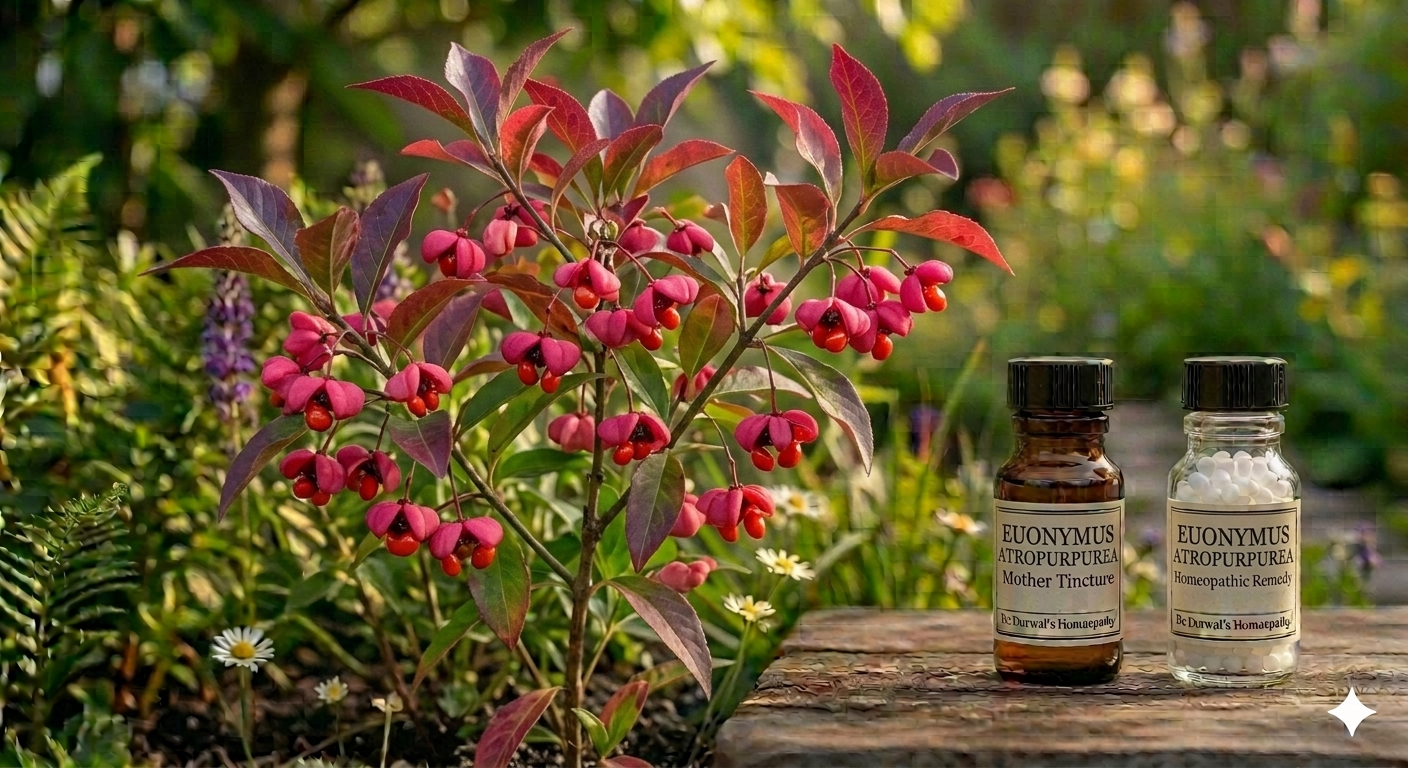 Euonymus Atropurpurea Homoeopathy Medicine