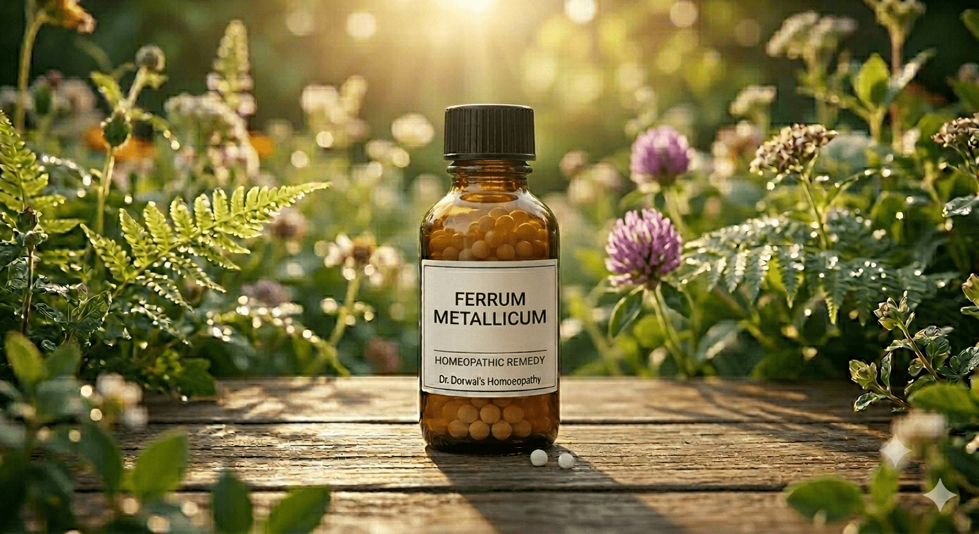 Ferrum Metallicum Homoeopathy Medicine