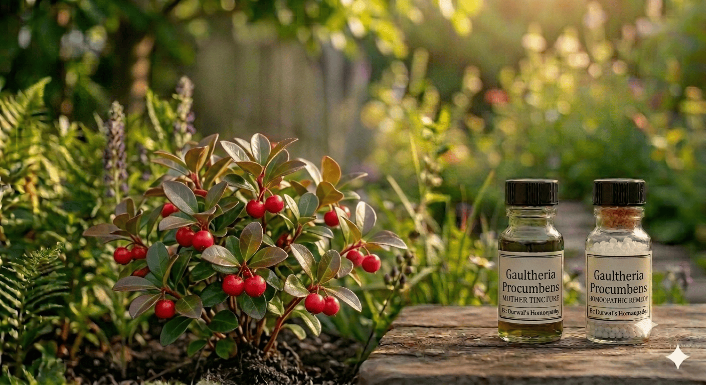 Gaultheria Procumbens homoeopathy Medicine