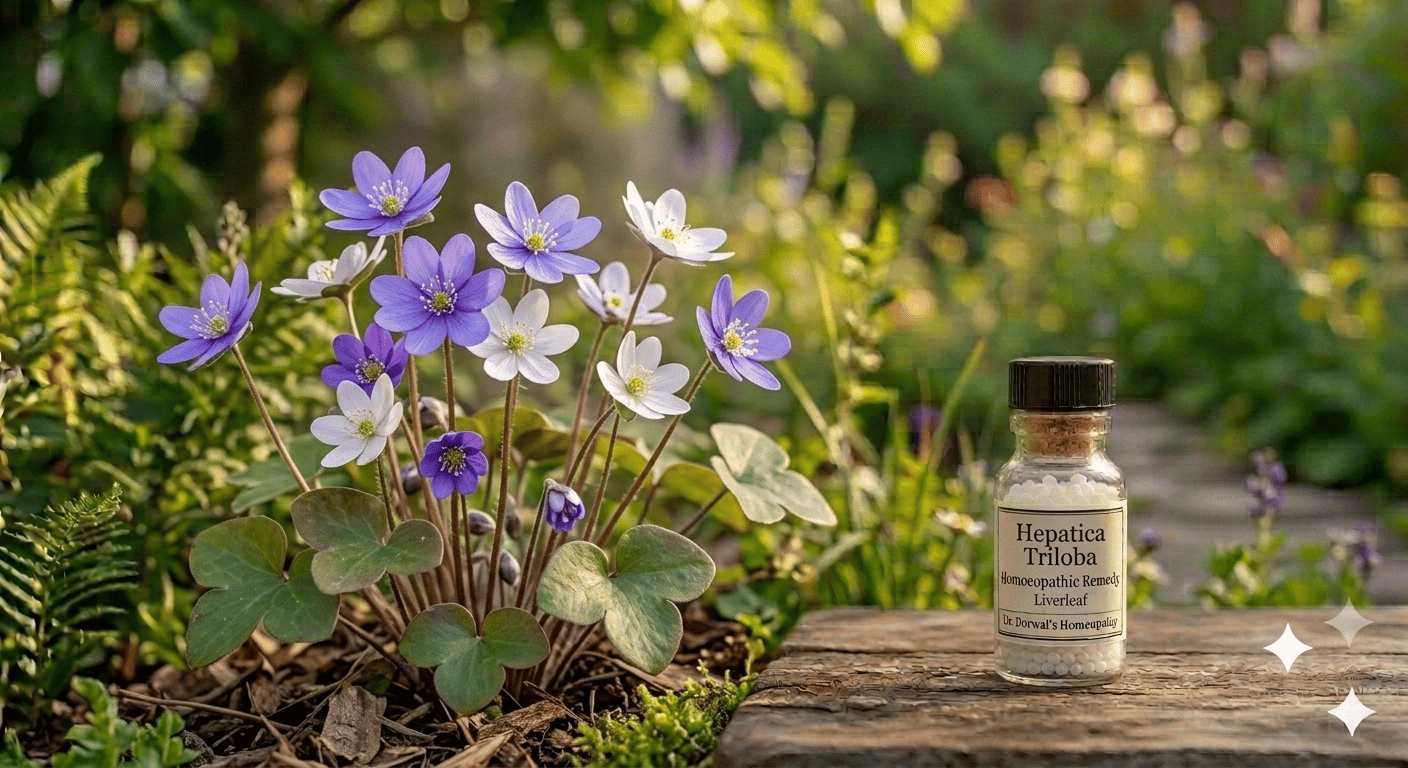 Hepatica Triloba Homoeopathy Medicine