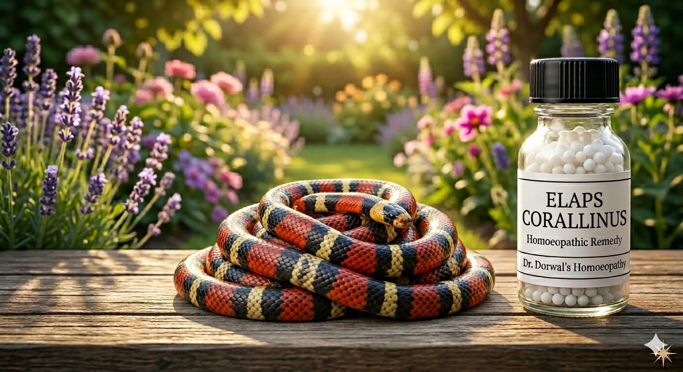 Elaps Corallinus Homoeopathy Medicine