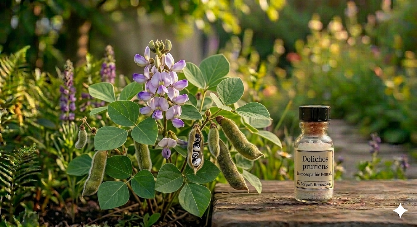 Dolichos pruriens homoeopathy Medicine