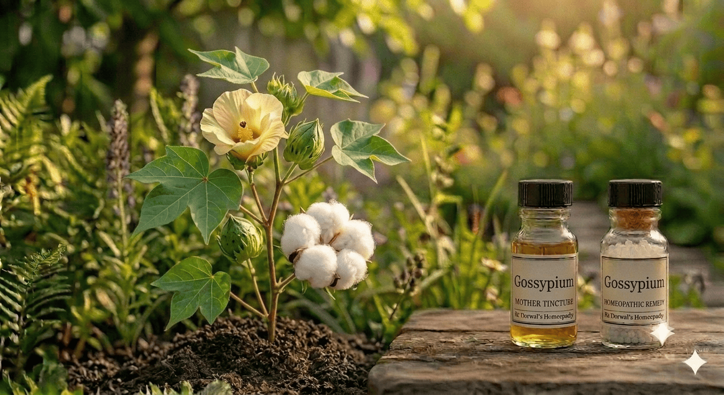 Gossypium Herbaceum Homoeopathy Medicine