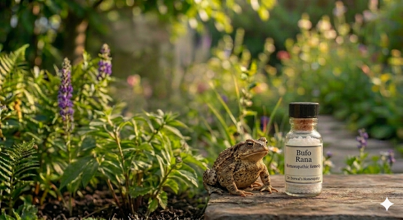 Bufo Rana Homoeopathy Medicine