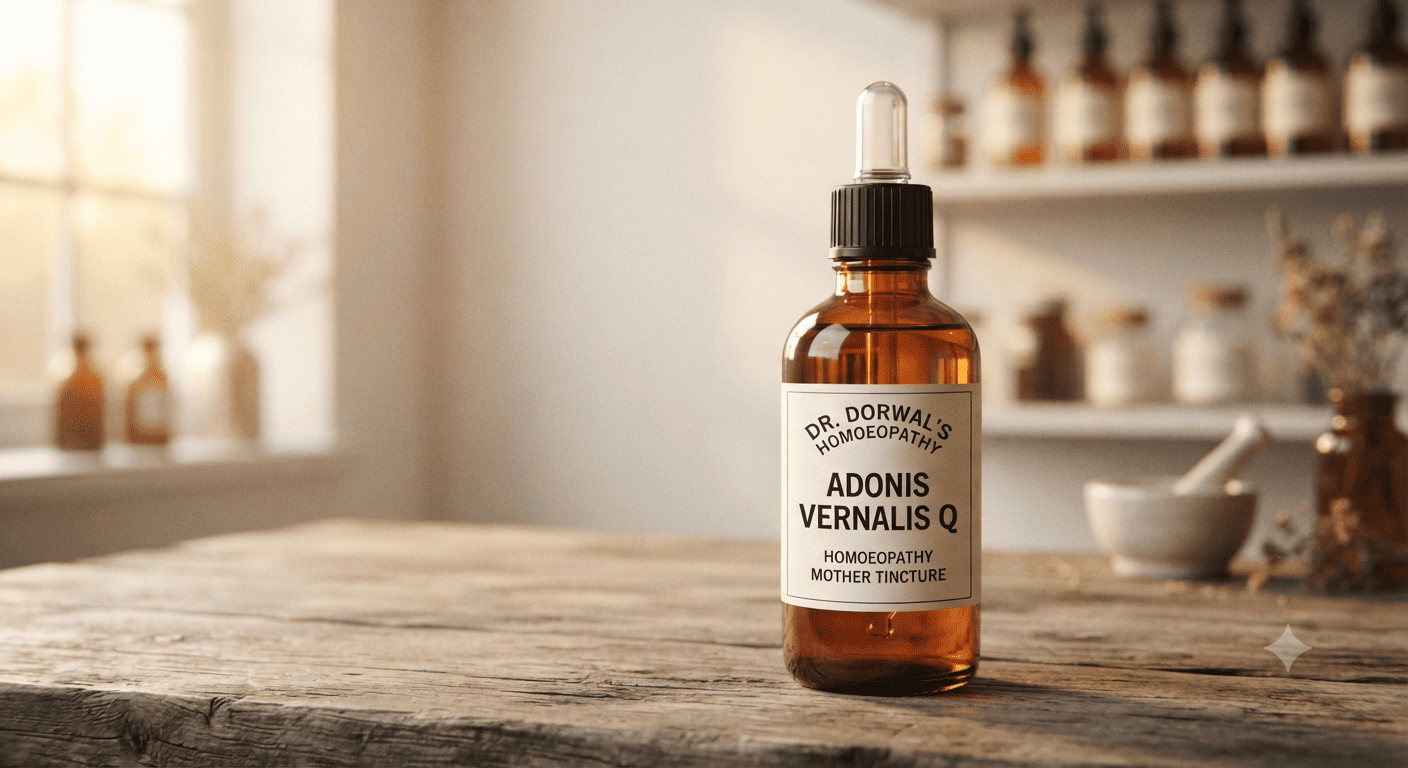 Adonis Vernalis Homoeopathy Medicine