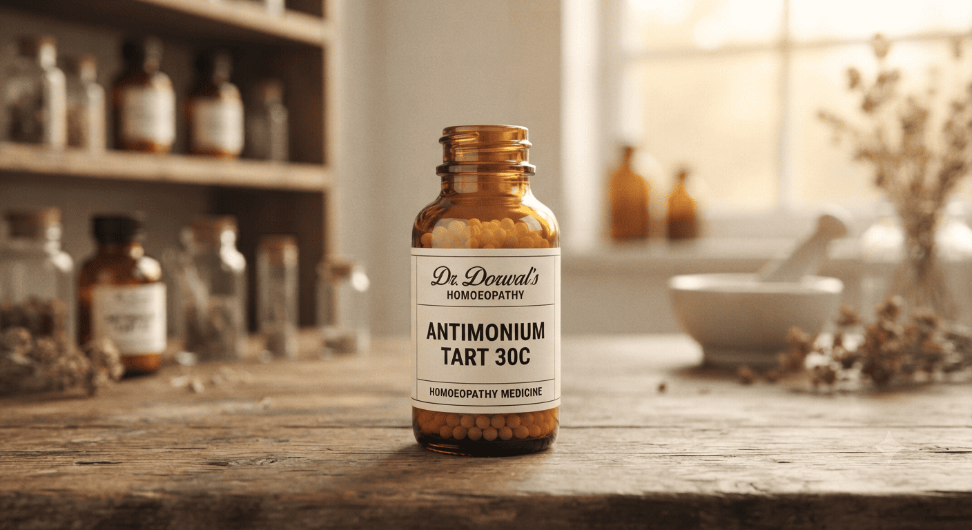 Antimonium Tartaricum Homoeopathy Medicine