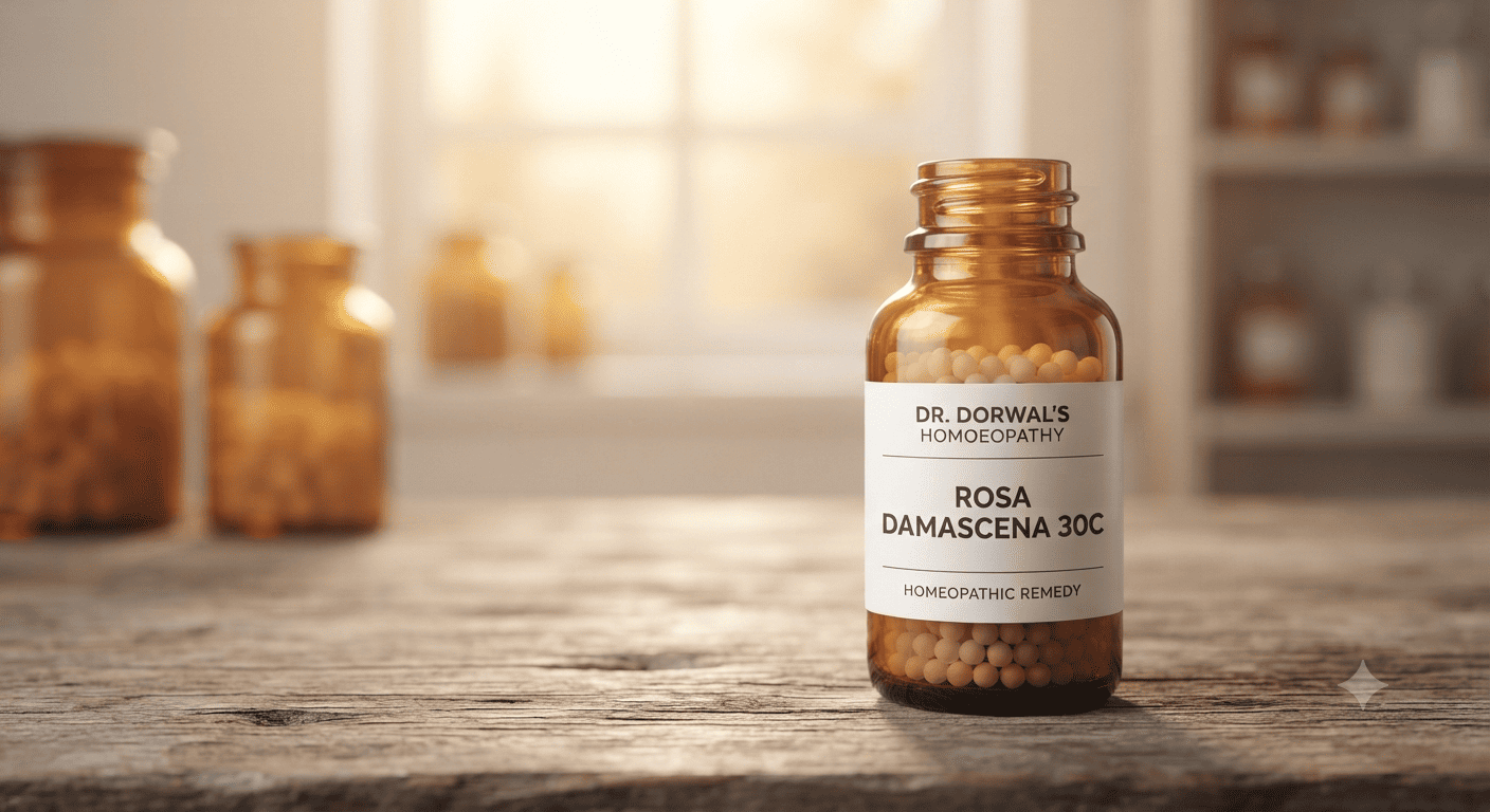Rosa Damascena Homoeopathy Medicine
