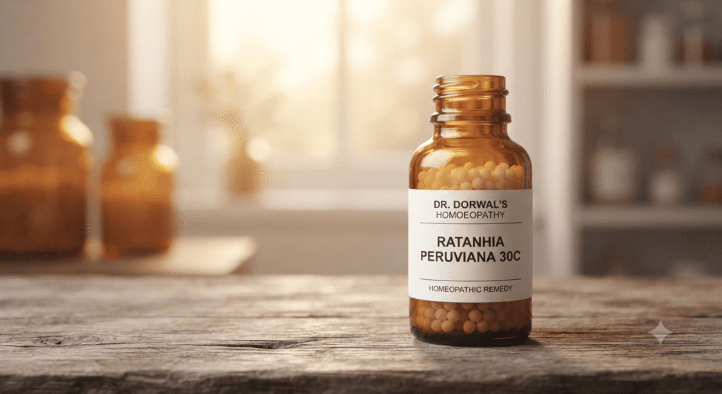 Ratanhia Peruviana Homoeopathy Medicine