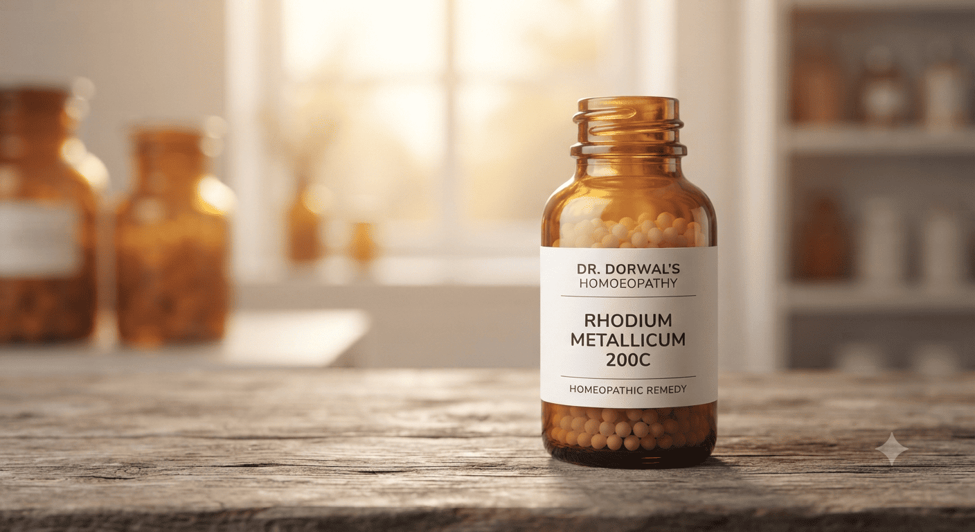 Rhodium Metallicum Homoeopathy Medicine