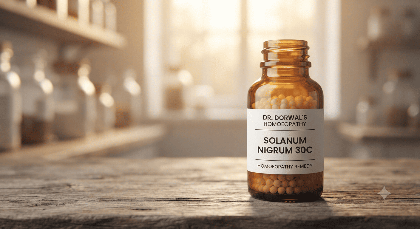 Solanum nigrum Homoeopathy Medicine