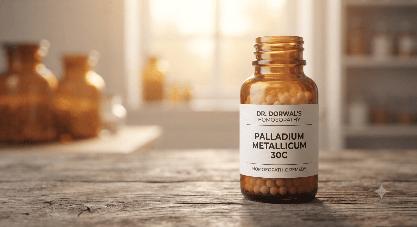 Palladium Metallicum Homoeopathy Medicine