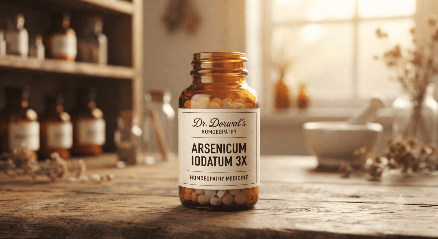 Arsenicum Iodatum Homoeopathy Medicine