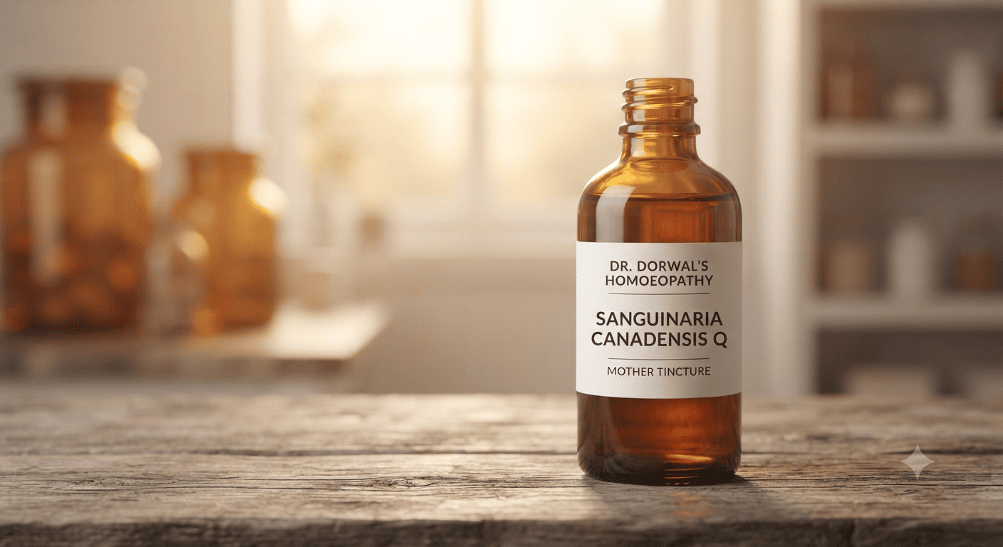 Sanguinaria Canadensis Homoeopathy Medicine