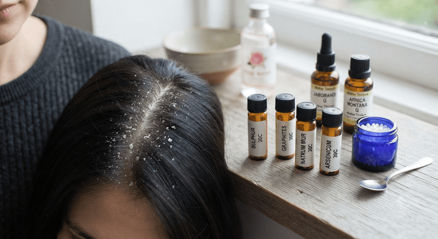 Dandruff Homeopathic Remedies