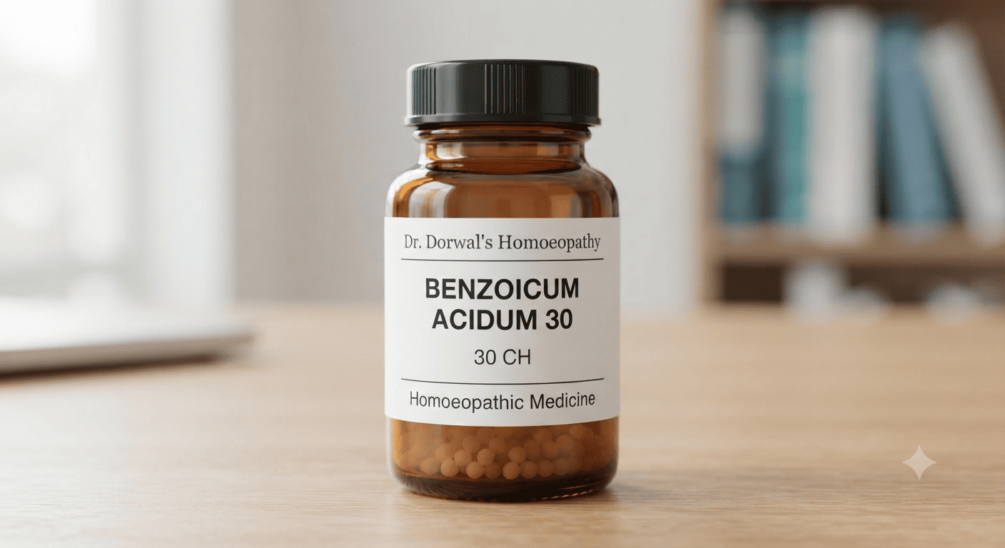 Benzoicum Acidum Homoeopathy Medicine