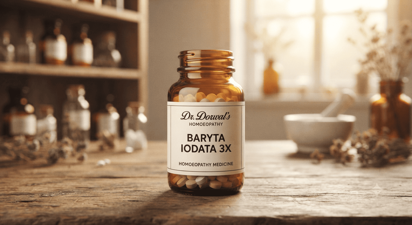 Baryta Iodata Homoeopathy Medicine