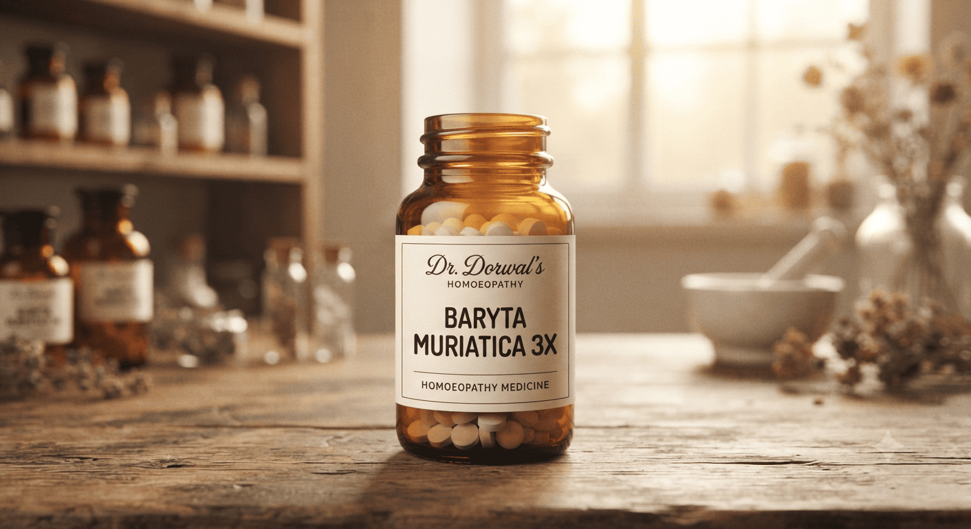 Baryta Muriatica Homoeopathy Medicine