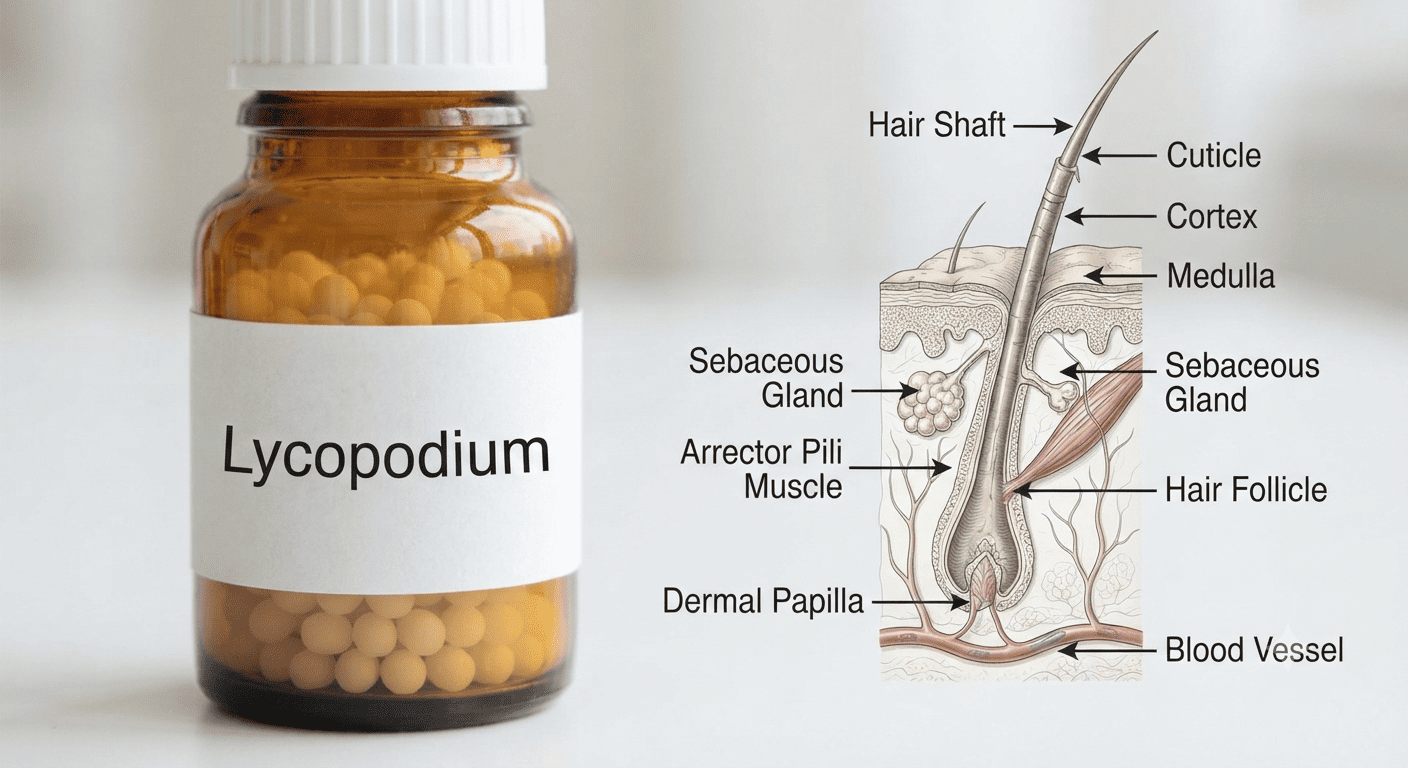 Lycopodium for Hair Loss