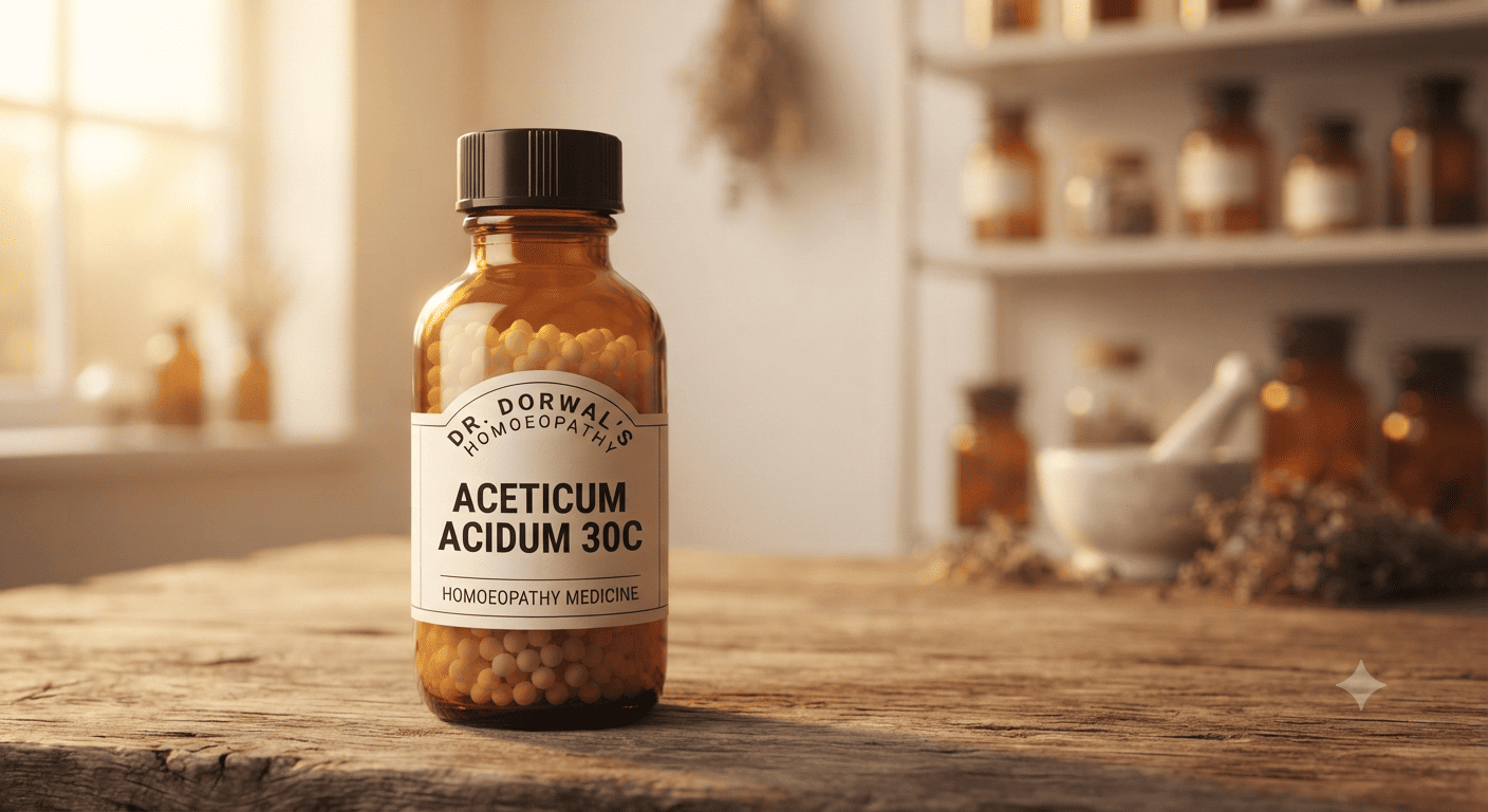 Aceticum Acidum Homoeopathy Medicine