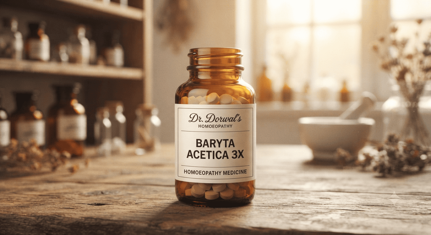 Baryta Acetica Homoeopathy Medicine