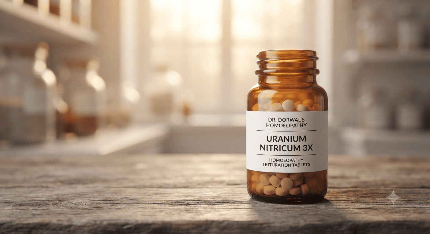 Uranium Nitricum Homoeopathy Medicine