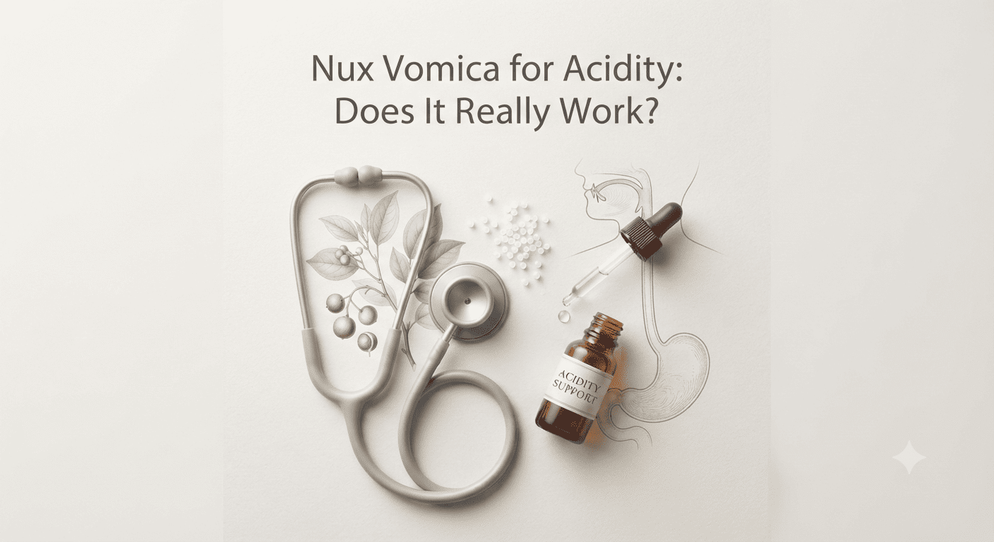 Nux Vomica for Acidity