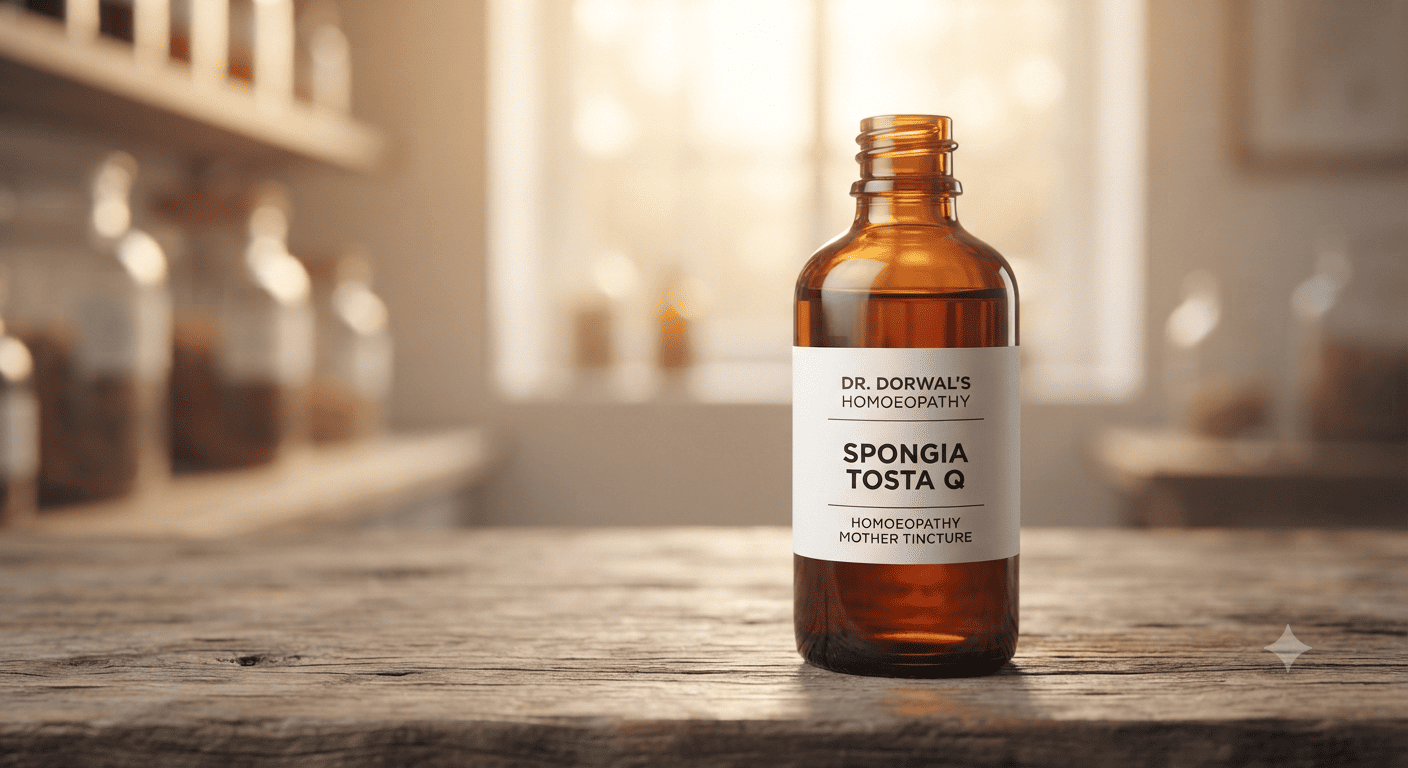 Spongia tosta Homoeopathy Medicine