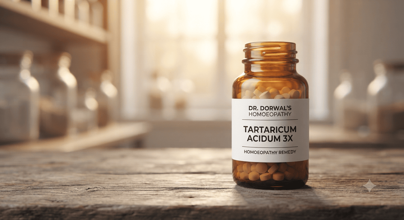 Tartaricum Acidum Homoeopathy Medicine