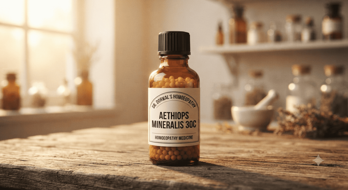 Aethiops Mineralis Homoeopathy Medicine