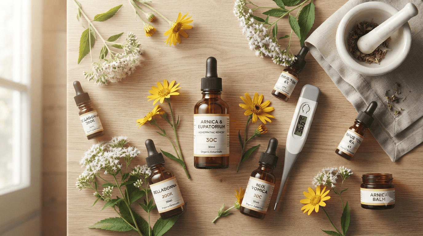 Homeopathic Medicines for Fever and Body Pain